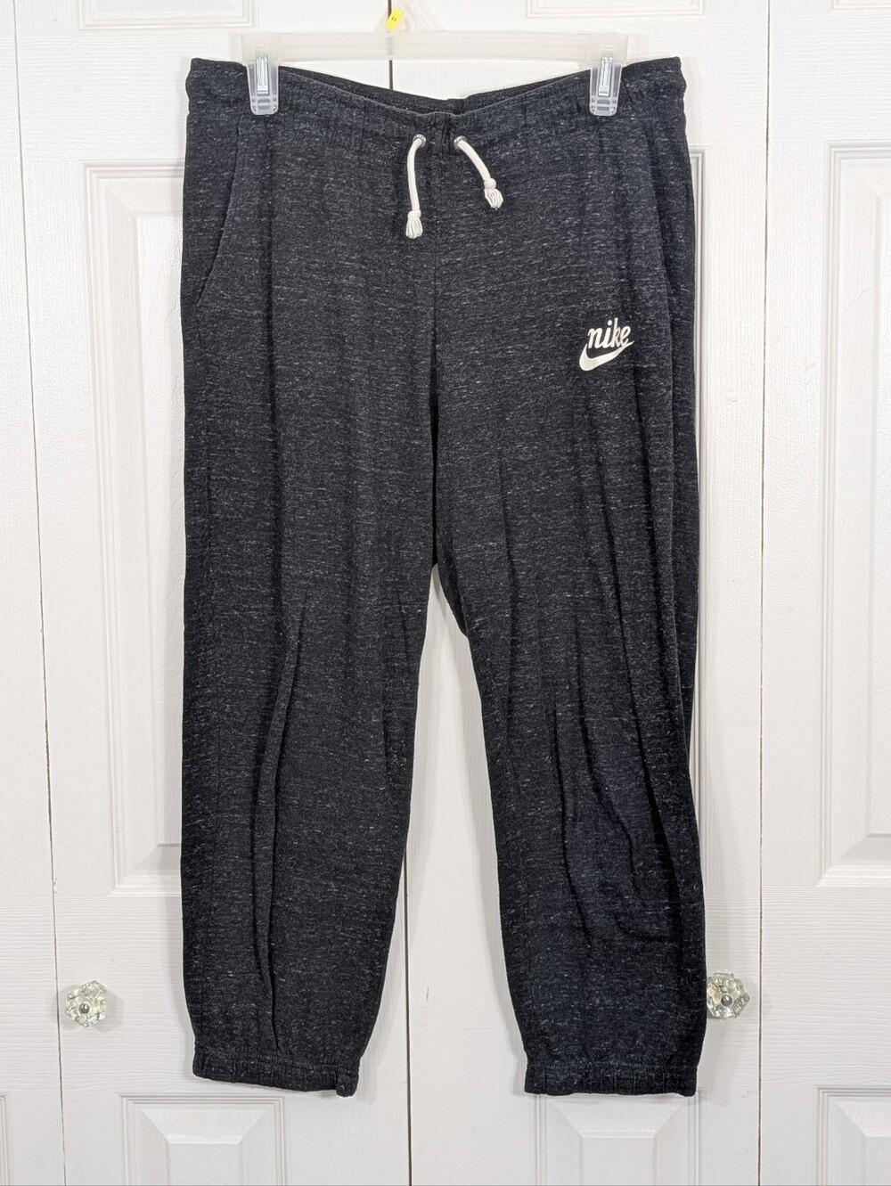Nike: Women's Sportswear Gym Vintage Capri Pants - Size Medium